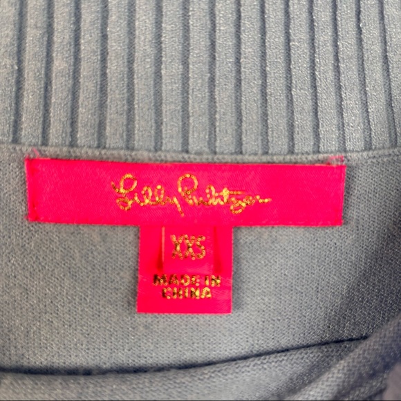 Lilly Pulitzer Siesta Off The Shoulder Sweater Ruffle Pastel Spring Color Sz XXS - Picture 7 of 12